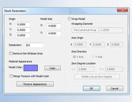 Create modify stock