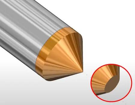 Flat end v tools