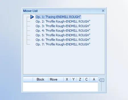 Move list